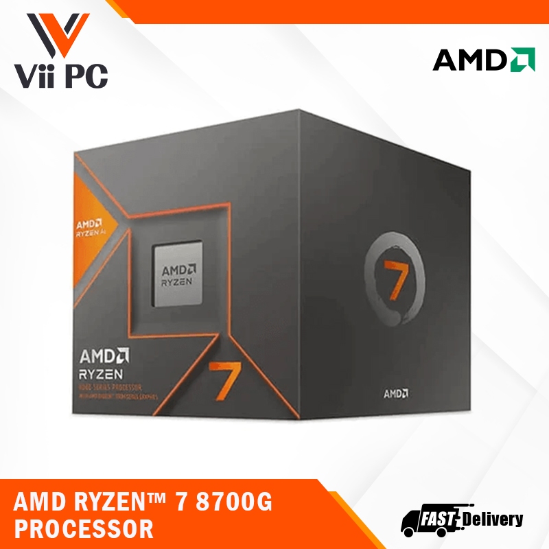 AMD Ryzen 7 8700G With Wraith Spire Cooler Ryzen 7 8000 G Series 8