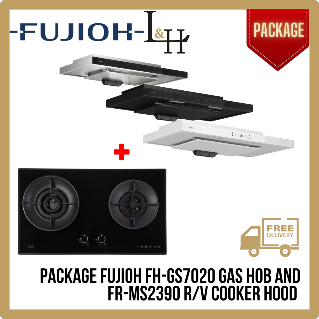 Bundle Fujioh Fh Gs Sv Gas Hob And Fr Ms R V Mm Super Slim