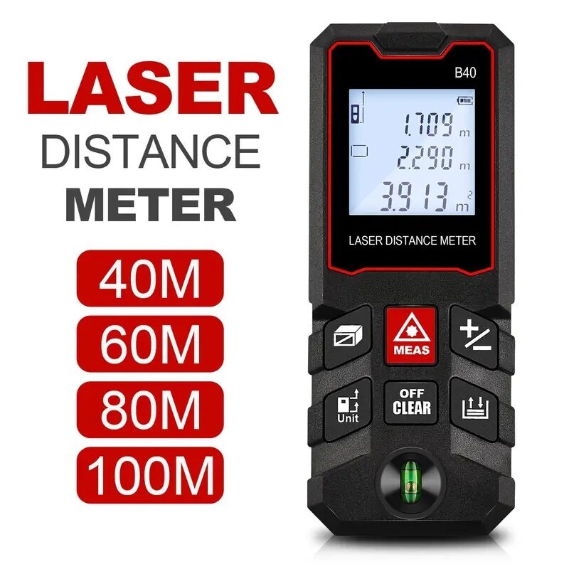 Sg Brand Laser Distance Meter M M M M Rangefinder Tape Range