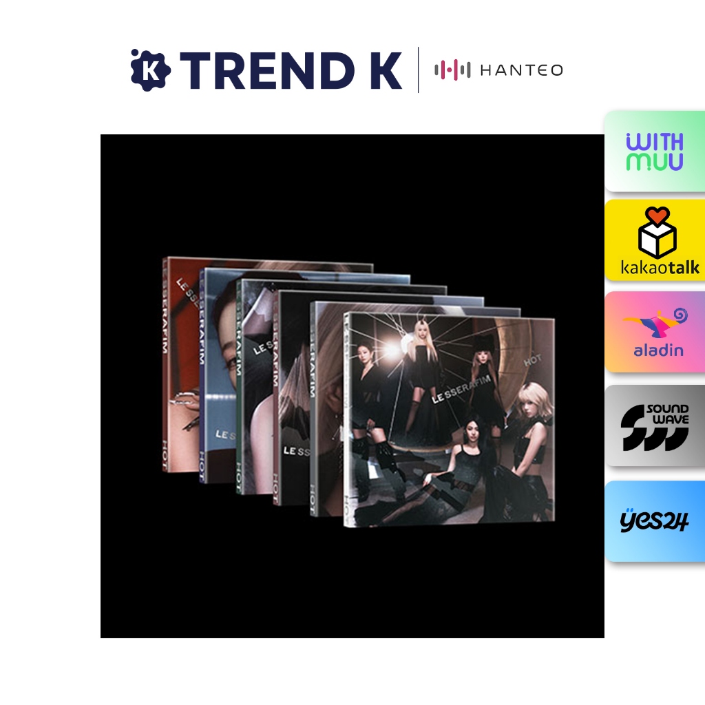 Le Sserafim Th Mini Album Hot Compact Ver Shopee Singapore
