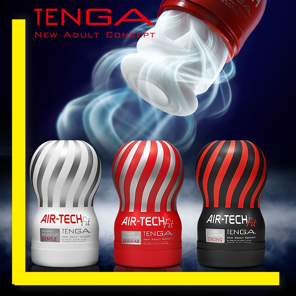 Tenga Air Tech Twist Reusable Vacuum Sex Cup Soft Silicone Vagina Real