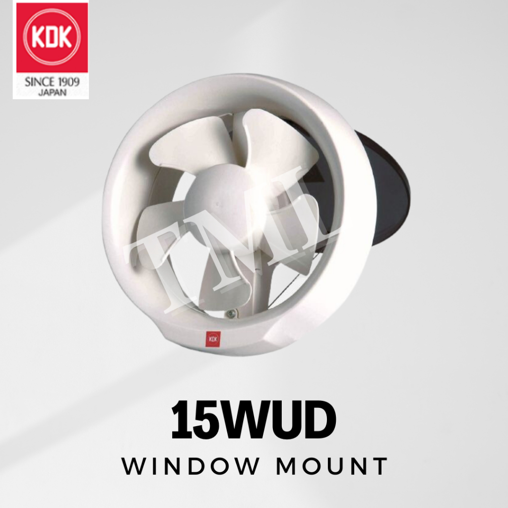 Kdk Wud Exhaust Fan Window Mount Ventilating Fan Ventilation Glass