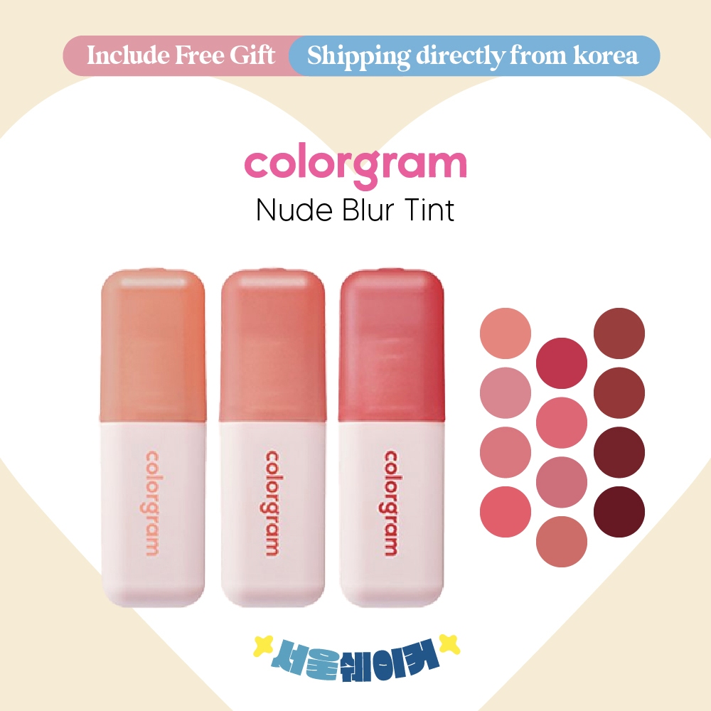 Colorgram Nude Blur Tint G Colors Geek Lip Shopee Singapore