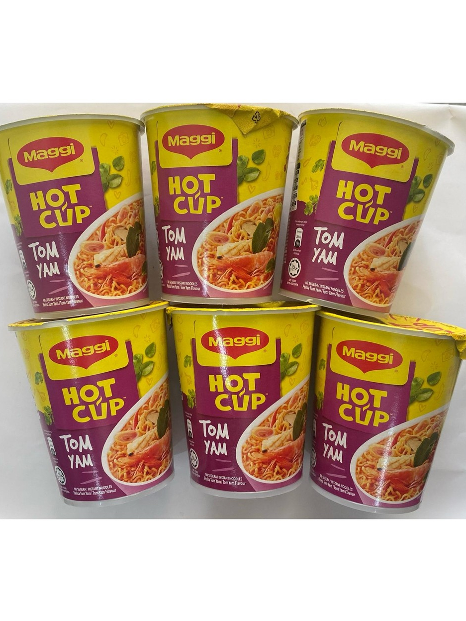 Maggi Hot Cup Tom Yam G Shopee Singapore