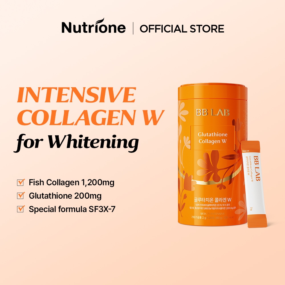 Nutrione Bb Lab Intensive Glutathione Collagen W Box G X Sticks