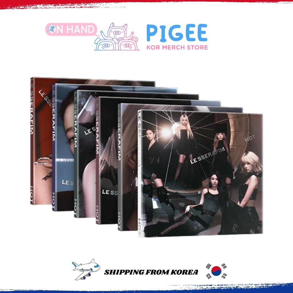 Le Sserafim Hot Th Mini Album Compact Ver Shopee Singapore