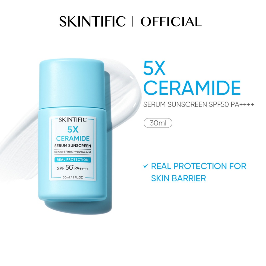 SKINTIFIC Sunscreen 5X Ceramide Serum Sunscreen Stick SPF50 PA 30ml