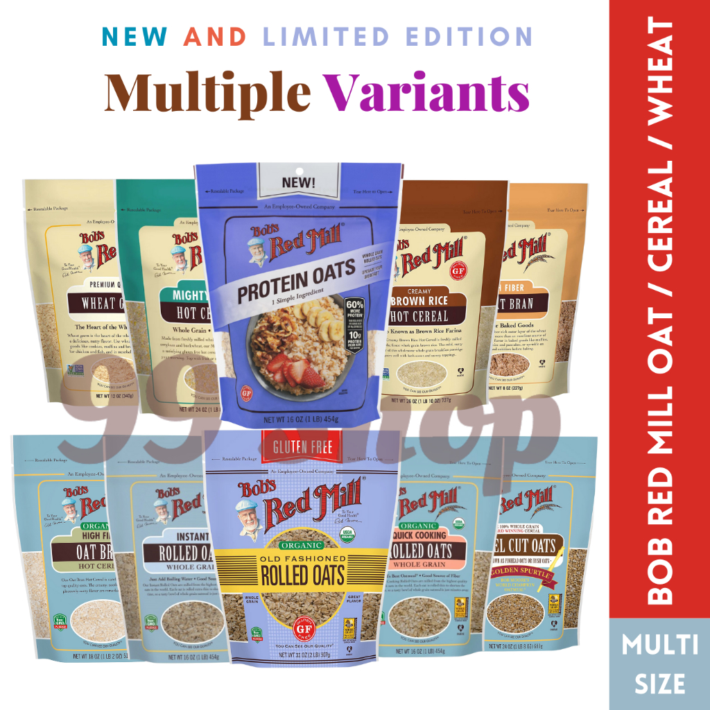 Bob S Bob Red Mill Oats Series Gluten Free Whole Grain Steel Cut Oats