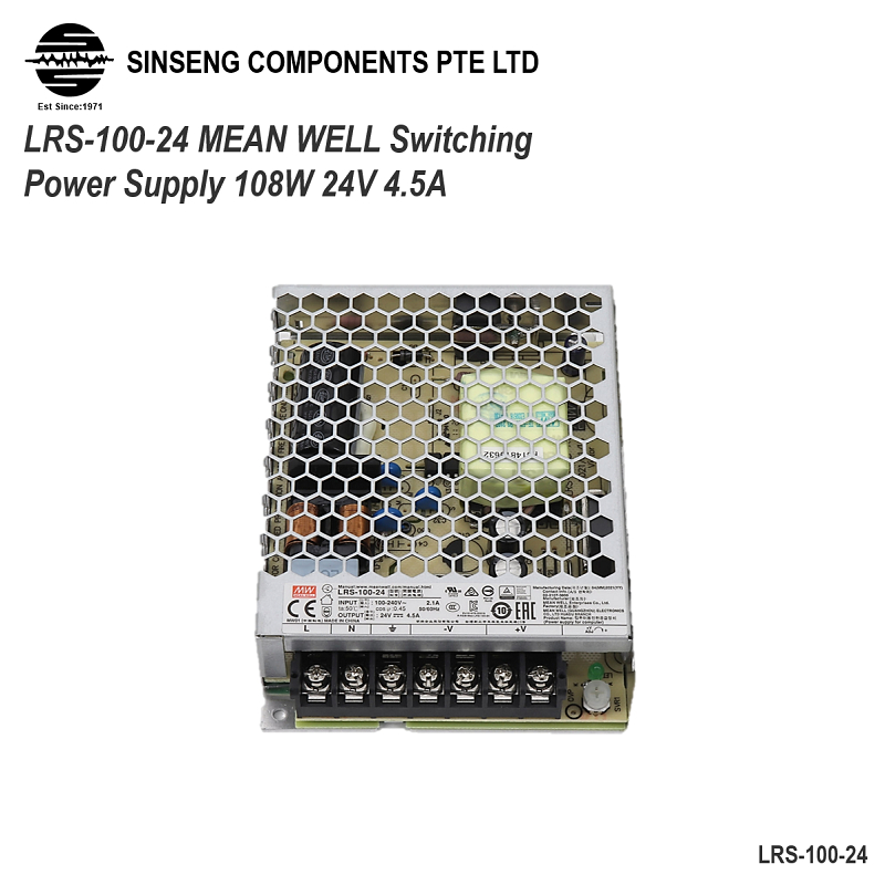 Meanwell V A Lrs Mean Well Switching Power Supply Unit W