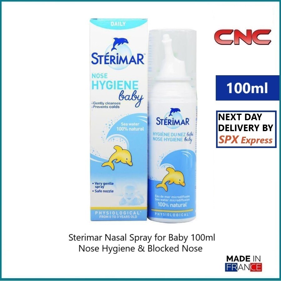 Exp Sterimar Nasal Hygiene Blocked Nose Baby Spray Ml