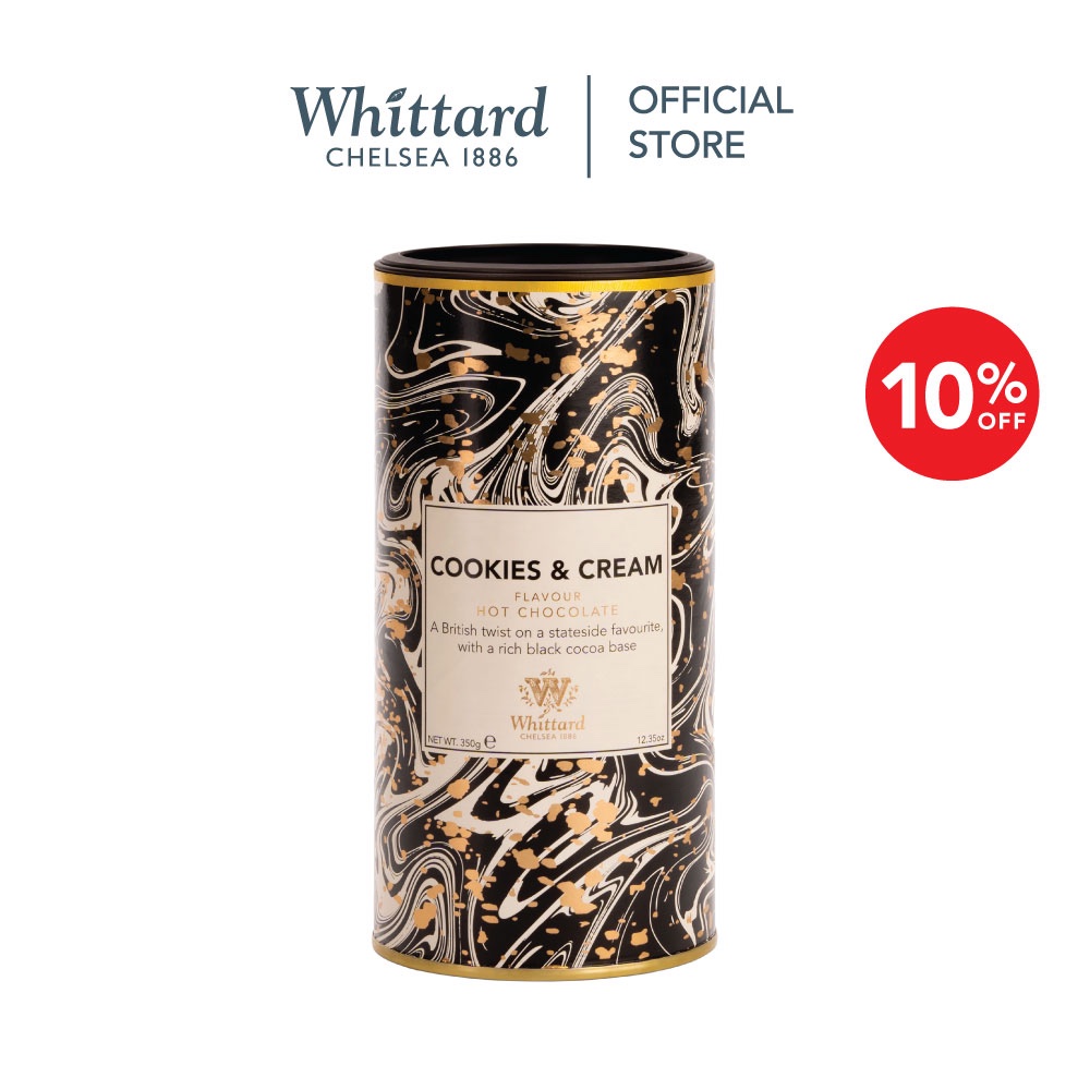Whittard Cookies And Cream Flavour Hot Chocolate G EXP