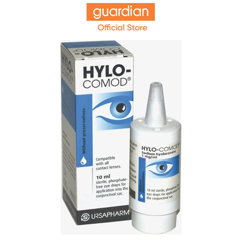 Hylo Comod Lubricant Eye Drops 10ml Shopee Singapore