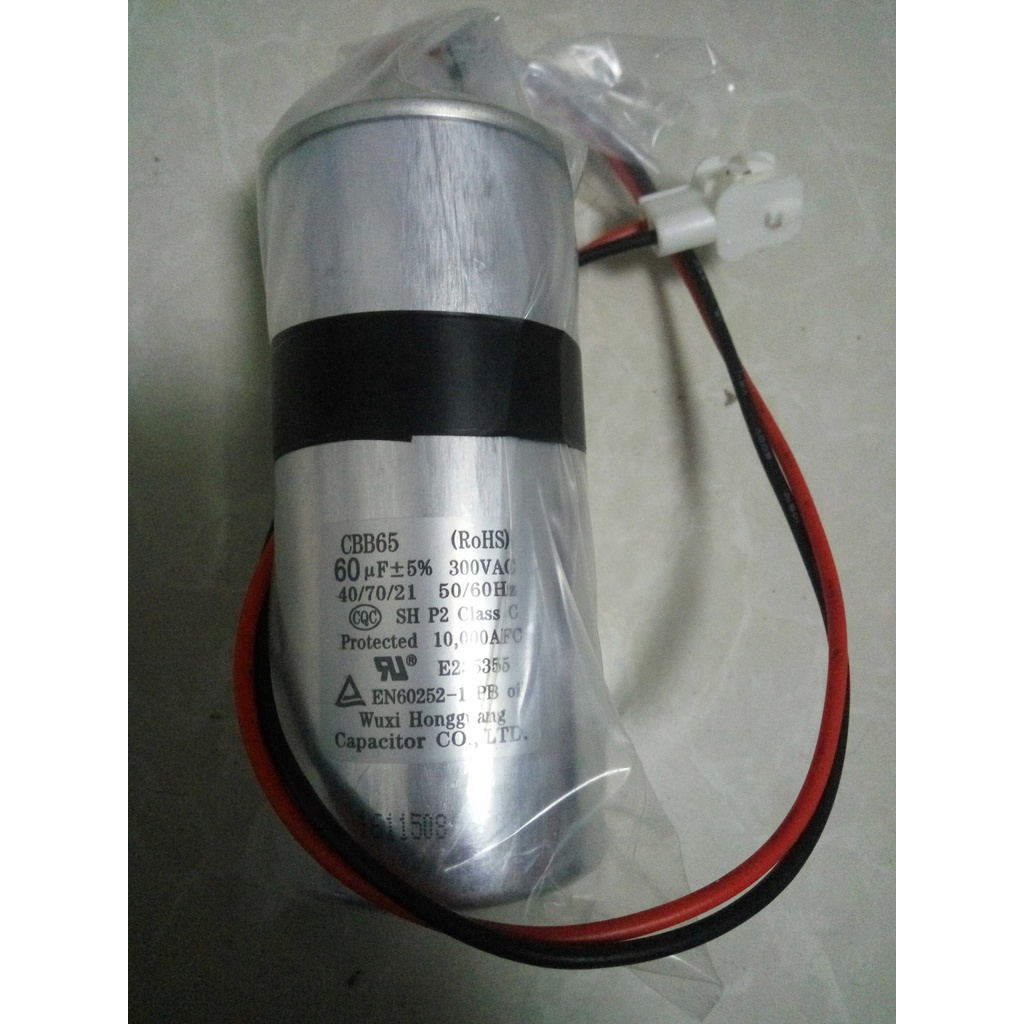 Cbb Rohs Uf Vac Washing Machine Capacitor Dry Cleaning