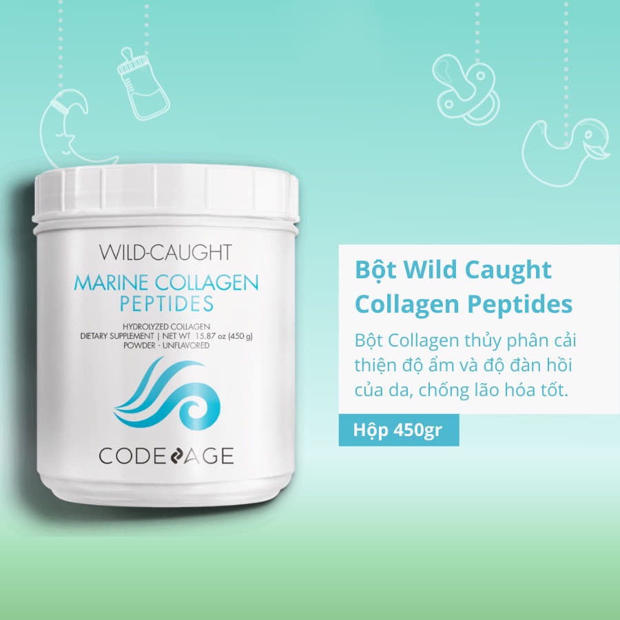 Genuine Code Age Wild Caught Marine Collagen Peptides Hydrated