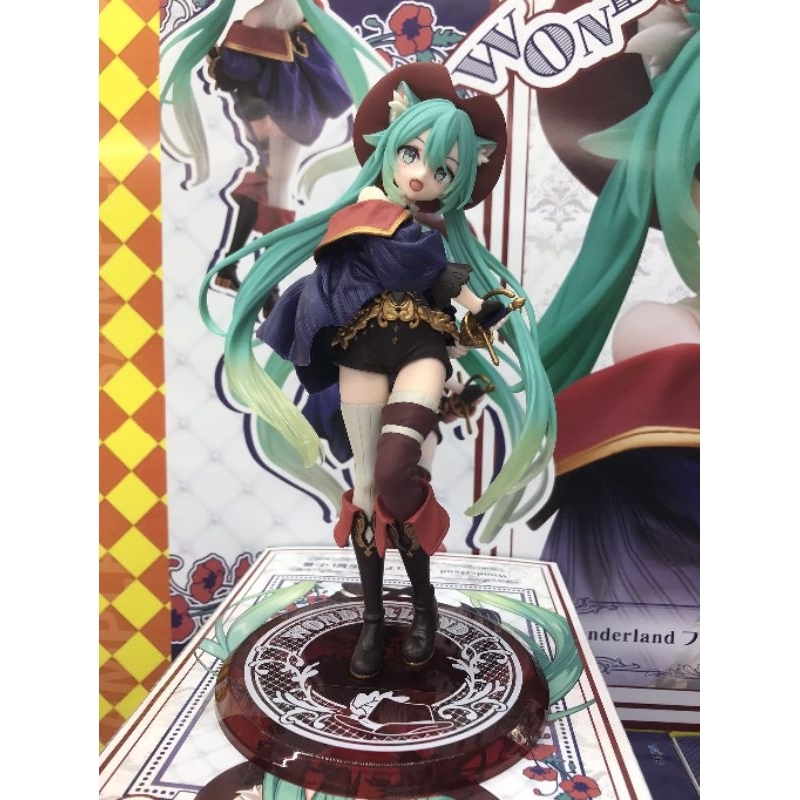 Hatsune Miku Wonderland Puss In Boots Taito Shopee Singapore