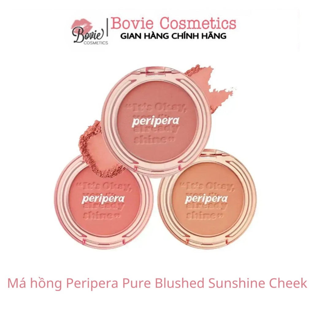 Peripera Pure Blushed Sunshine Cheek G Shopee Singapore