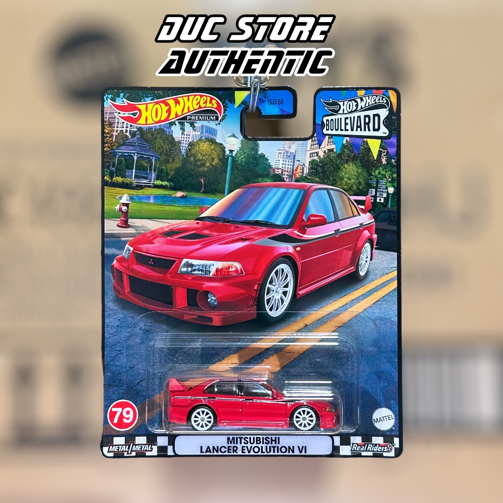 Hot Wheels Mitsubishi Lancer Evolution Vi Boulevard Model Car Shopee Singapore