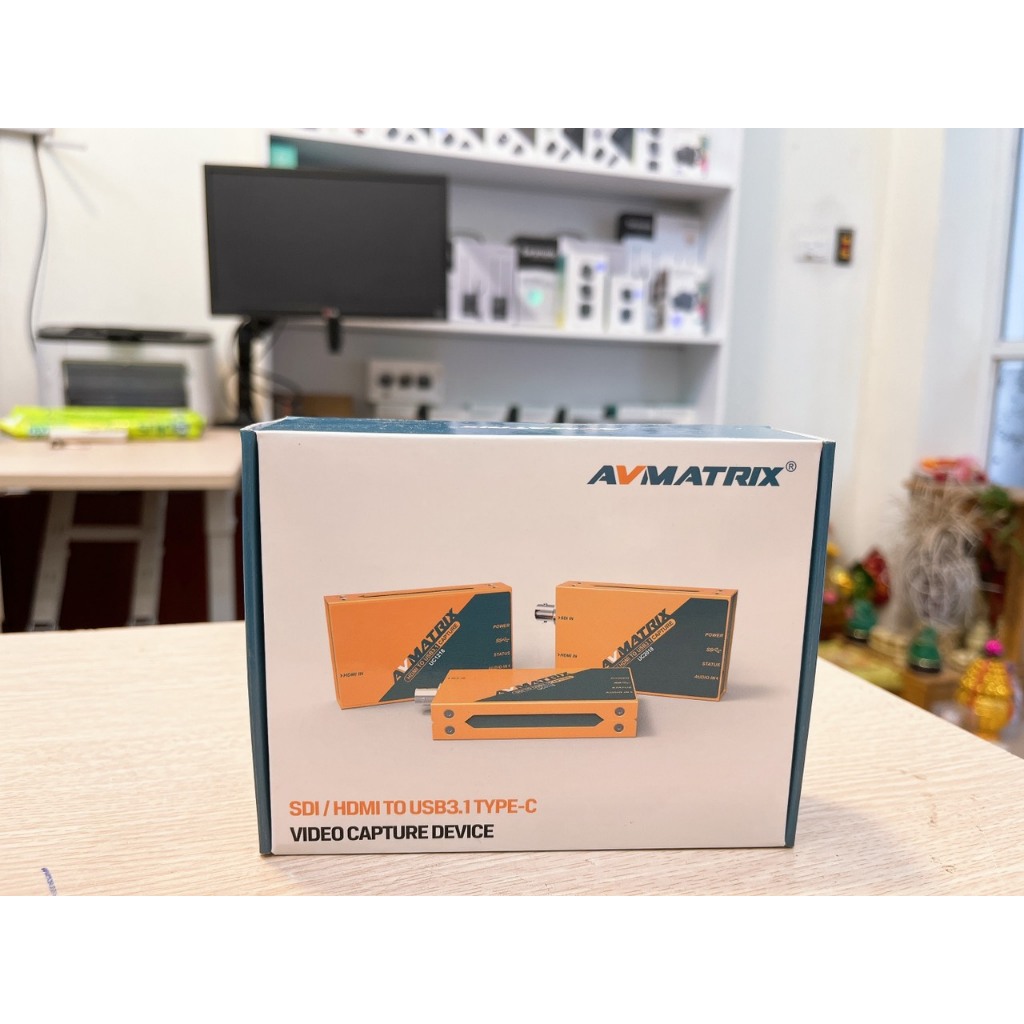 Capture Avmatrix Uc Box Sdi Hdmi Input Shopee Singapore