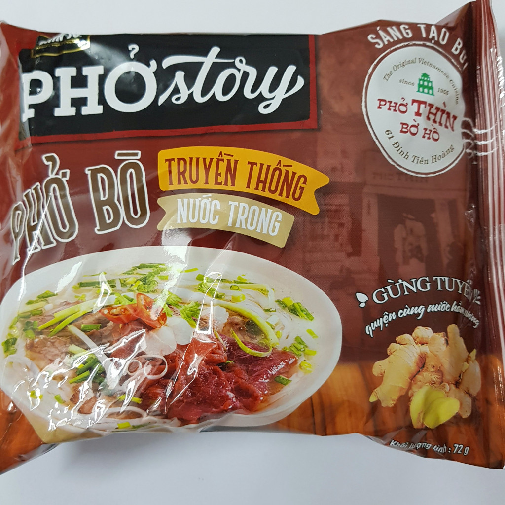 5 Story Pho Packs Lao Chin Su Pho Instant Pho 72g Instant Pho Pack