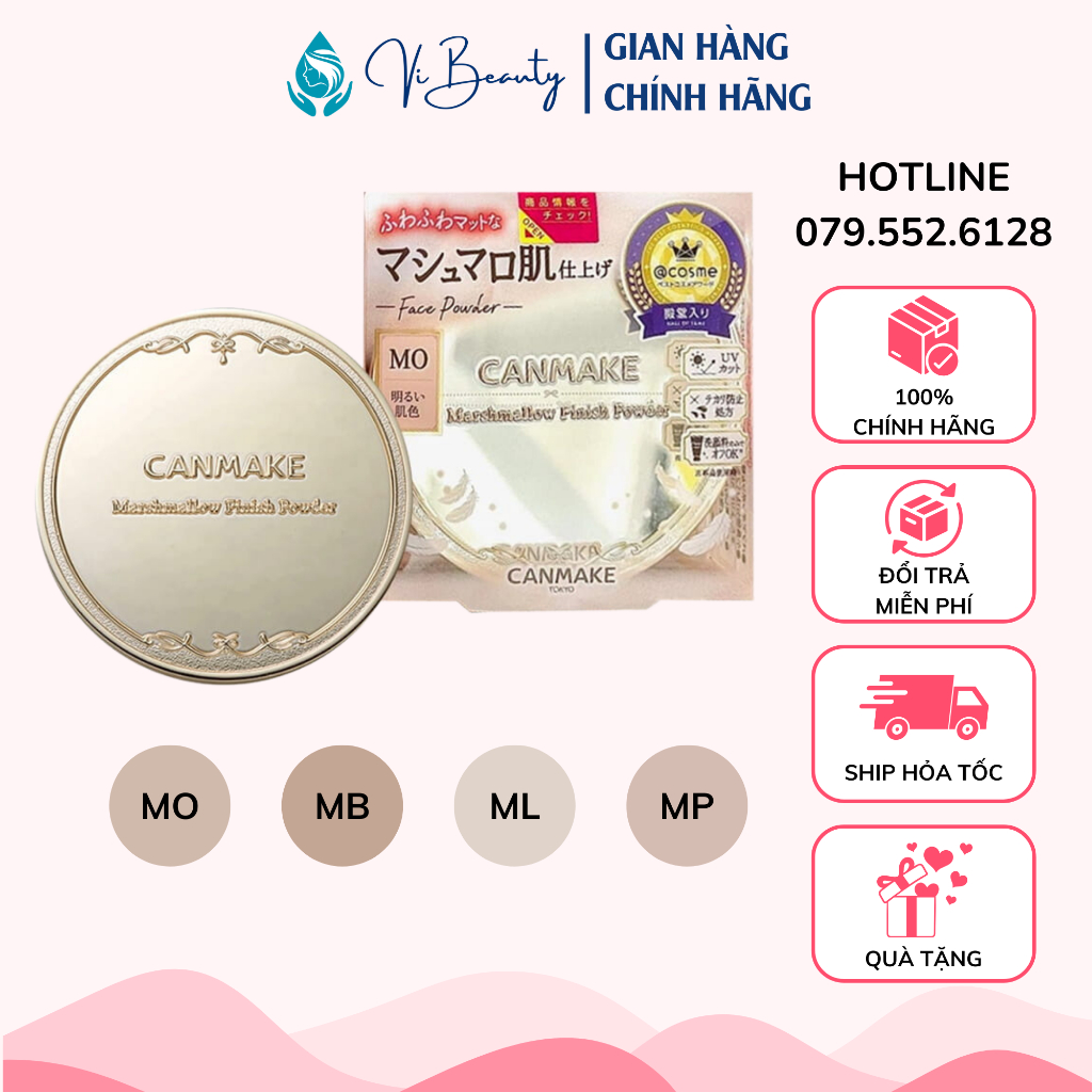 Canmake Marshmallow Finish Powder Japan Spf Pa G Shopee