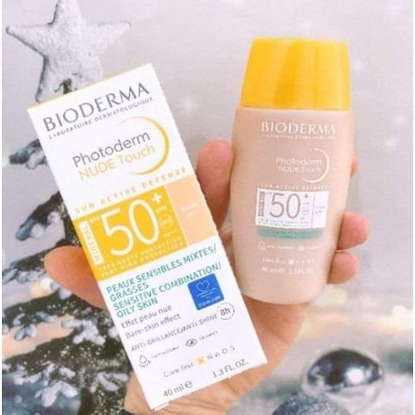 Bioderma PHOTODERM NUDE TOUCH SPF50 Sunscreen 40ml Shopee Singapore