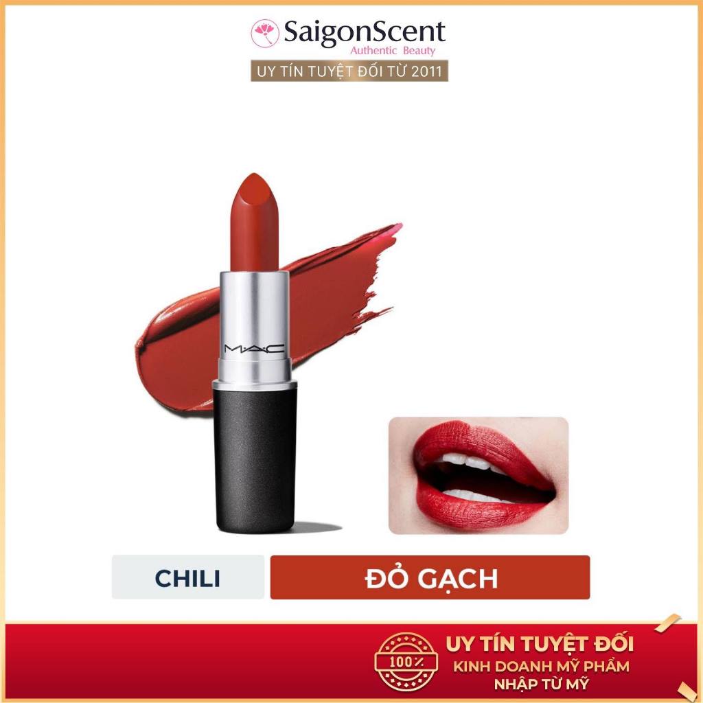 Mac Chili Matte Lipstick G Shopee Singapore