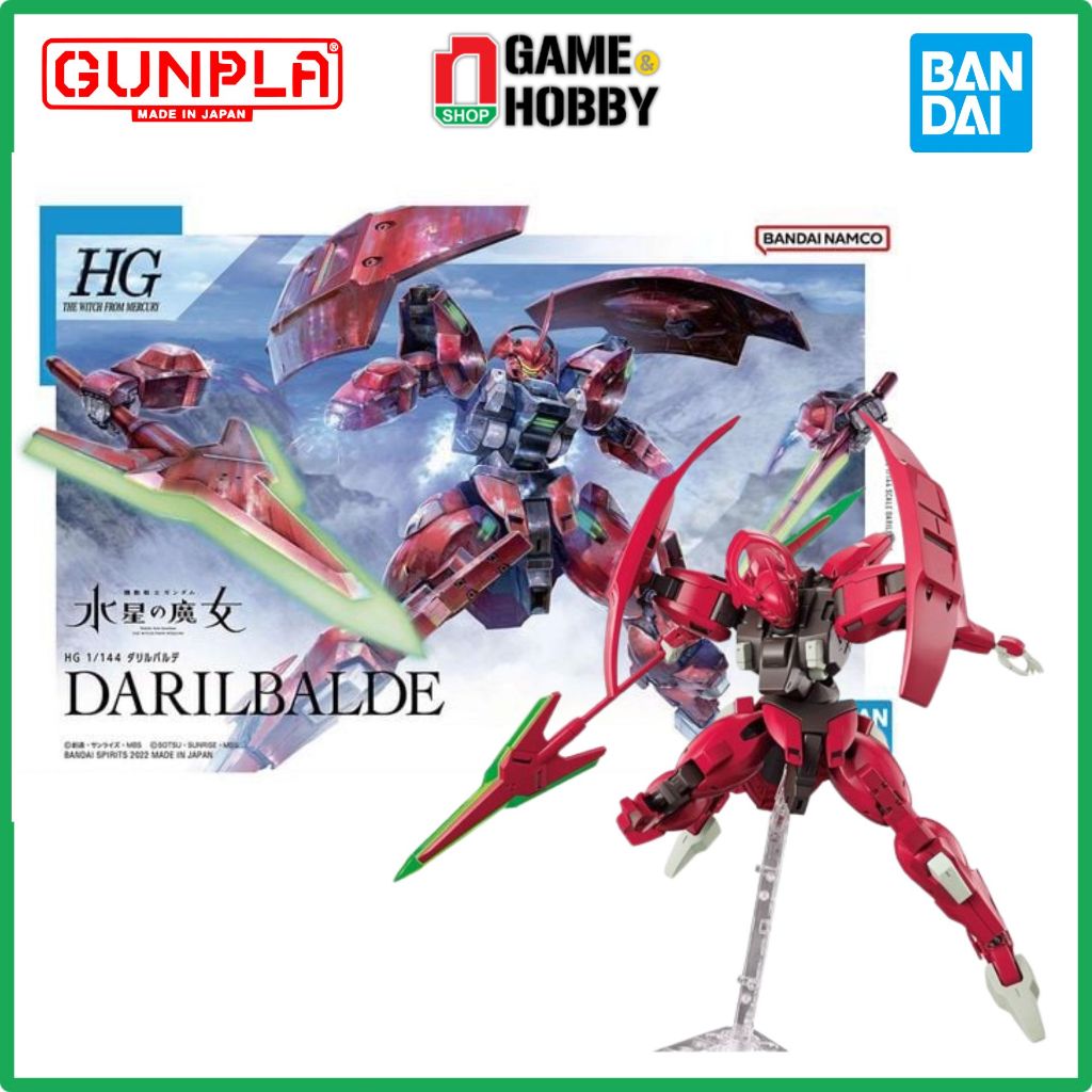 Bandai Gundam Darilbalde HG 1 144 Gundam The Witch Model From Mercury