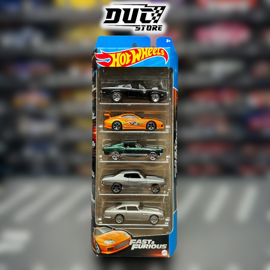 Ducstore Model Car HLY Hot Wheels Fast Furious Packs Total