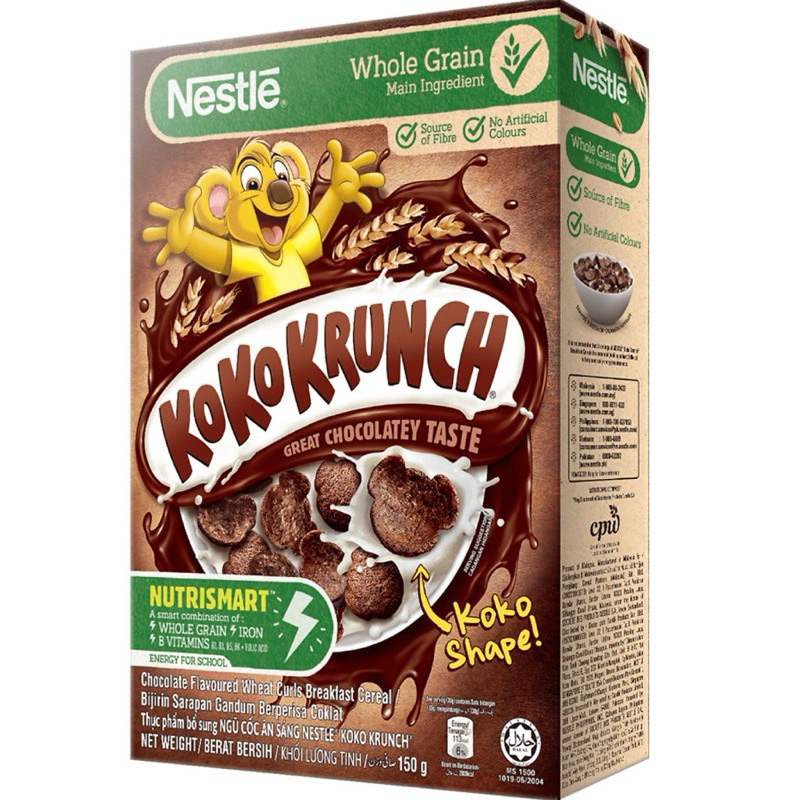 Nestle Koko Krunch Breakfast Cereal G Dark Chocolate Flavor