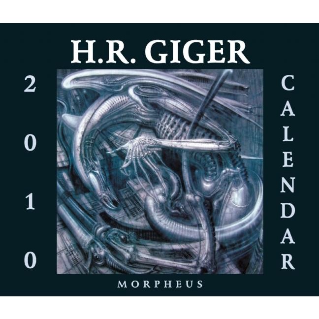 The 2010 H.R. Giger Calendar by H. R. Giger (US edition, null) Shopee