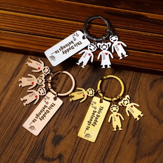 Daddy keychain hot sale