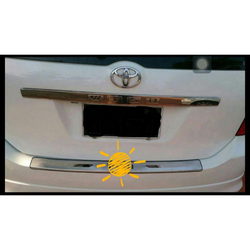 🔴 SG Seller. Toyota wish bumper protector fast delivery from local