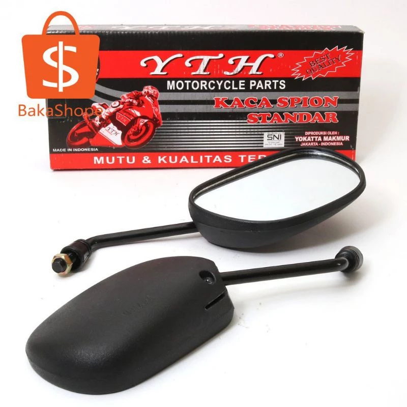 Spion Standar Mio Tangkai Hitam Universal YAMAHA - Gambar 4