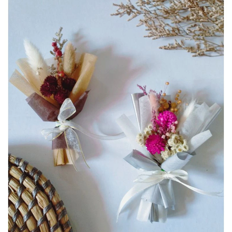 Mini Buket /BUKET BUNGA HIASAN HAMPERS - Gambar 3