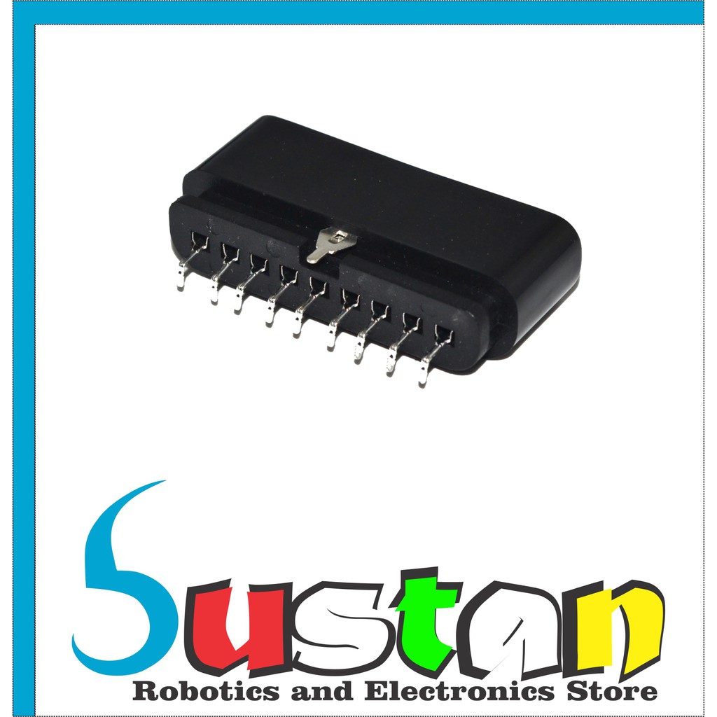 Connector 9 Pin Female 90 Degree Game Socket Slot for PS2 Playstation ...