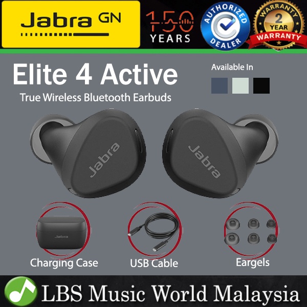 Jabra waterproof wireless earbuds hotsell
