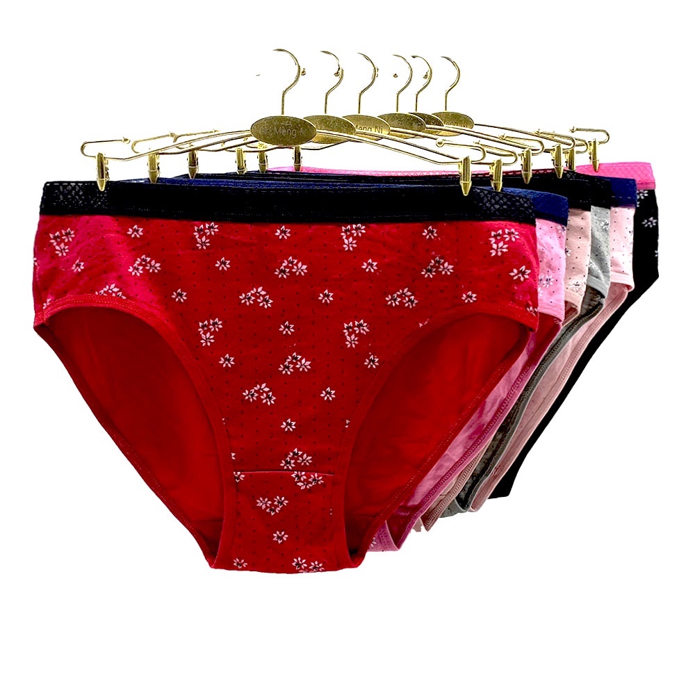 6 Pieces/Lot Women Underwear Cotton Panties Plus Size Briefs High Waist  knickers Female Underpants Women Intimate XXL 3XL 4XL