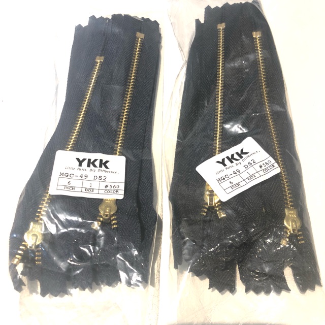 Mgc49 YKK Jeans Zippers (UK 4" 5", 6", 7") Shopee Singapore