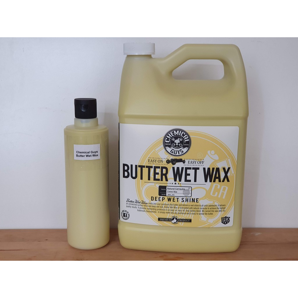 CHEMICAL GUYS BUTTER WET WAX WARM & DEEP CARNAUBA SHINE [500ML]