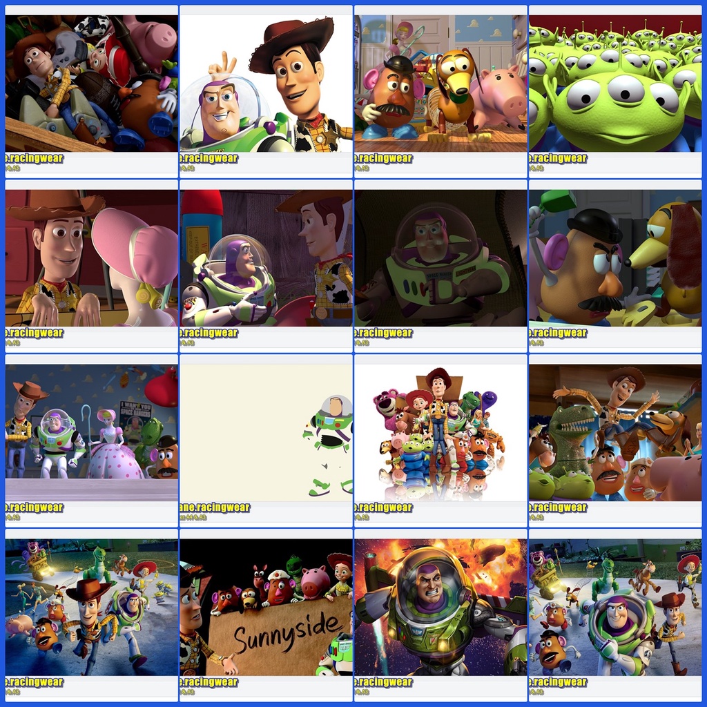 16 Sticker | A3 & A4 Poster | Toy story | Disney | Pixar | Woody | Toys ...