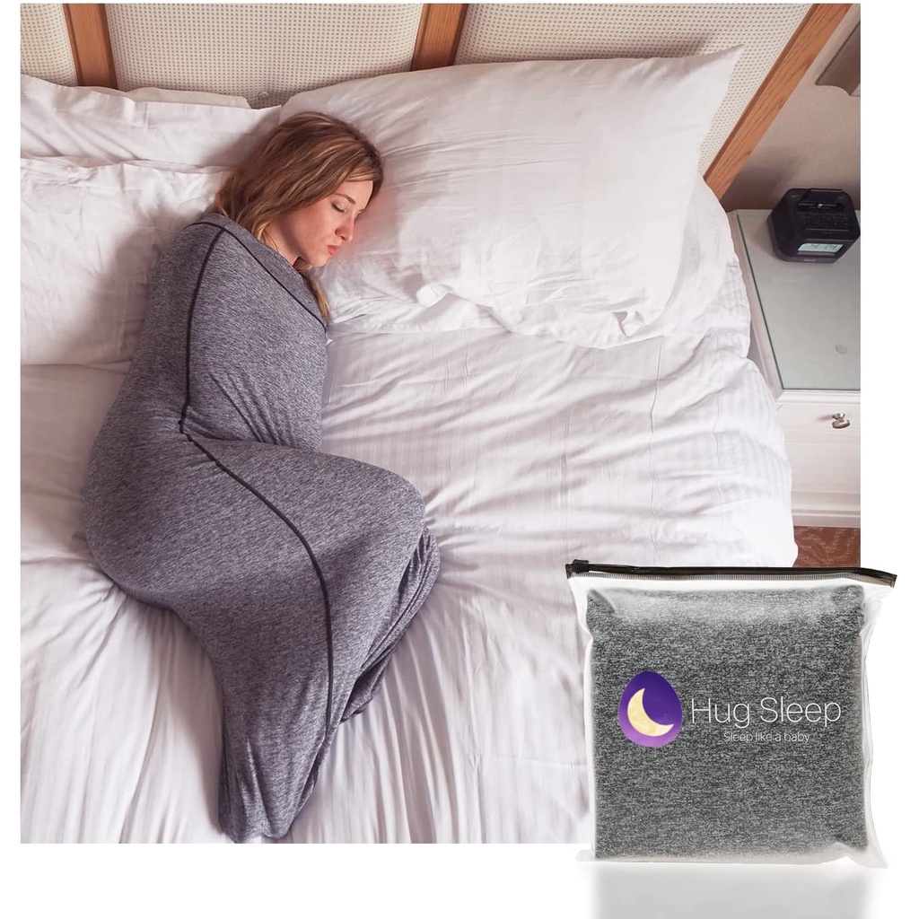 Hug Sleep Sleep Pod The Original Cooling Machine Washable Wearable Blanket Weighted Blanket Alternative As Seen on Shark Tank for Men Women and Teens Shopee Singapore