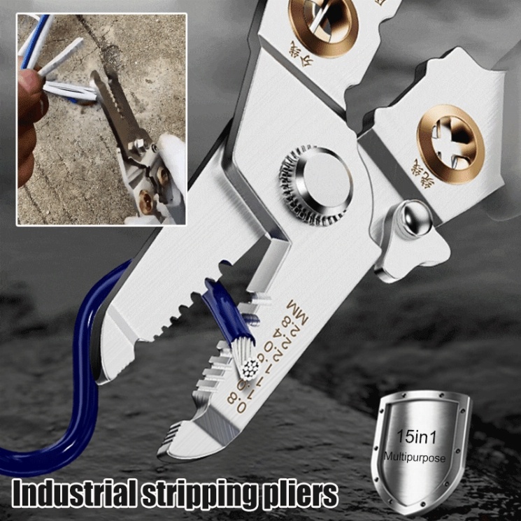 Electrician's pliers tool / multifunctional wire stripper