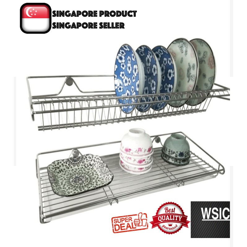 WALL MOUNTED DISH RACK/ STAINLESS STEEL 304/ DISH DRAINER /KITCHEN DISH