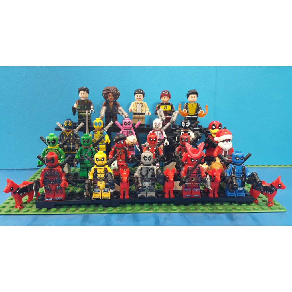 Marvel : Deadpool Minifigure / Angka Kecil (Bricks Figure / Blok ...