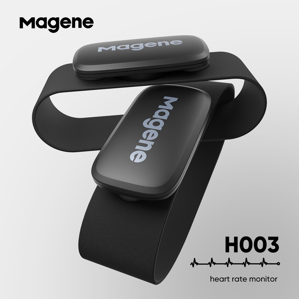 Magene H003 Heart Rate Sensor Bluetooth+ANT Dual Mode Sensor Outdoor ...