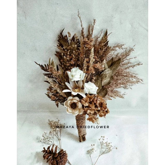 wedding  buket , buket wisuda, handbuket - Gambar 2