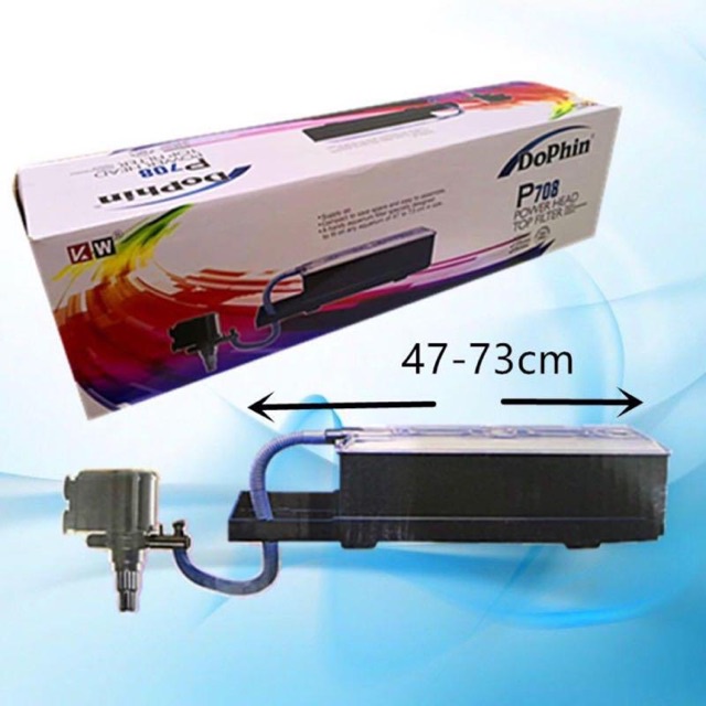 Dophin P708 Power Head Top Filter [for aquarium 47 to 73cm] | Shopee ...