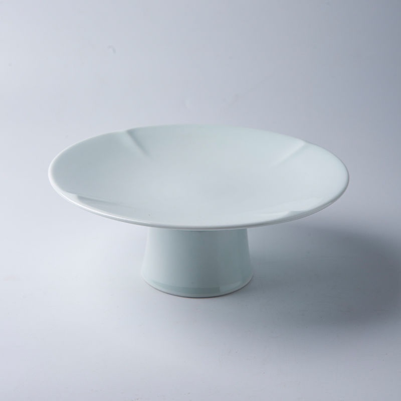 Ceramic High Foot Compote Dessert Dessert Dried Fruit Japanese Fruit ...