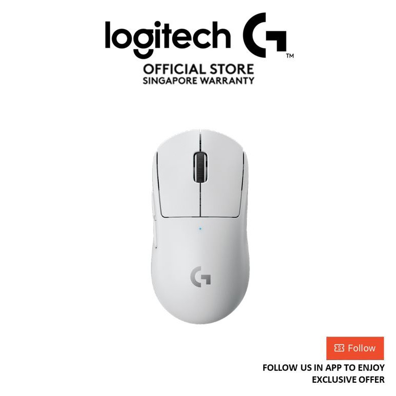 Logitech G PRO X SUPERLIGHT Wireless Gaming Mouse, Ultra-Lightweight, HERO  25K Sensor, 25,600 DPI,5 Programmable Buttons