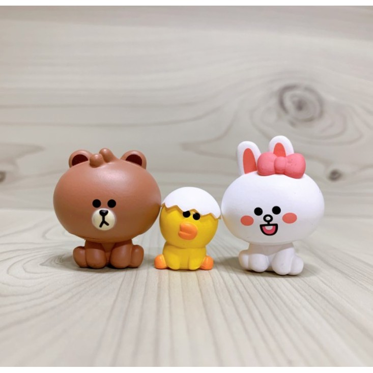 LINE FRIENDS Official Mini Ver MONITOR FIGURE By Royche Authentic(Ready ...